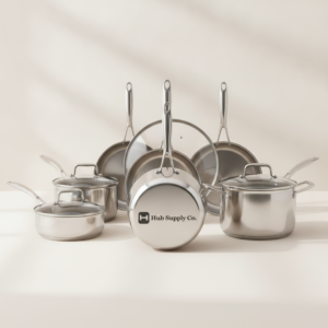 Stainless Cookware 10 pc